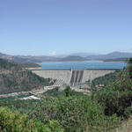 They don't give tours of the dam anymore because they're afraid of terrorist threats.