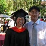 James and Freecia looking goofy