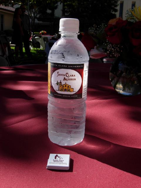 The School's water and chocolate